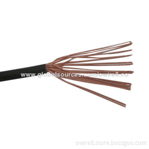 Power/Electric Cable with PVC Jacket and PE Insulator